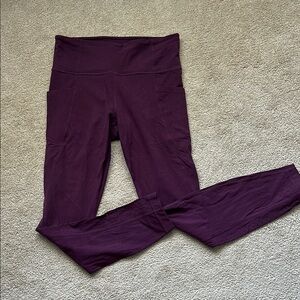 Athleta Purple Leggings